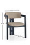 Hanah Home Silla CO - 002 Negro y Visón